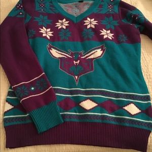 Charlotte Hornets holiday sweater